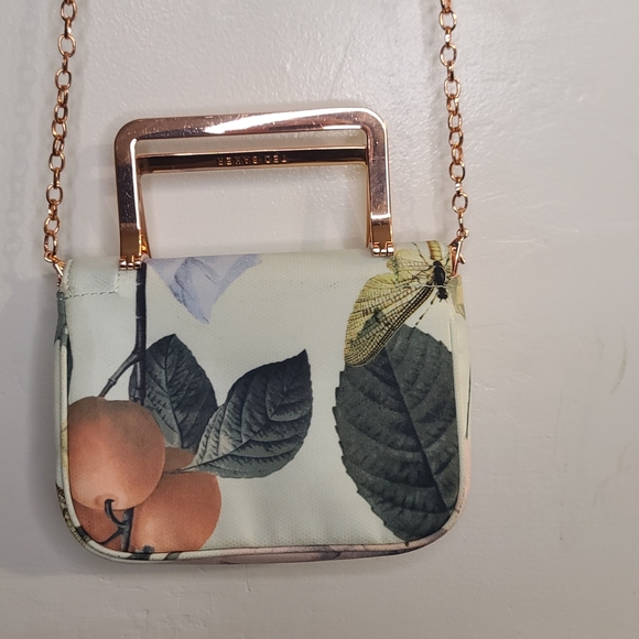 Ted Baker Floral Crossbody Bag - Multicolor Little Stain. See Photos - Picture 5 of 11